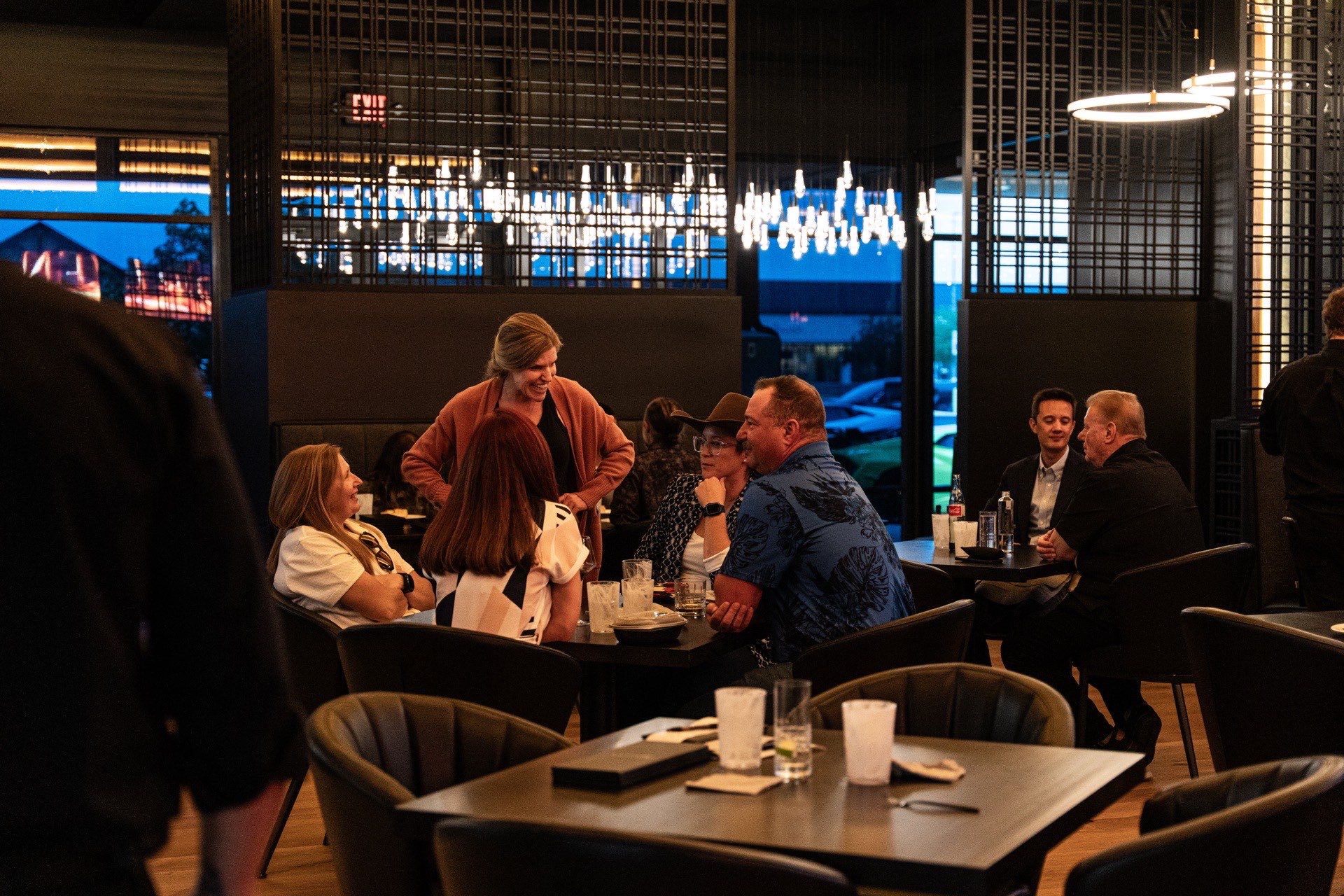 Inside the dining room at Driven Steakhouse — photo 1